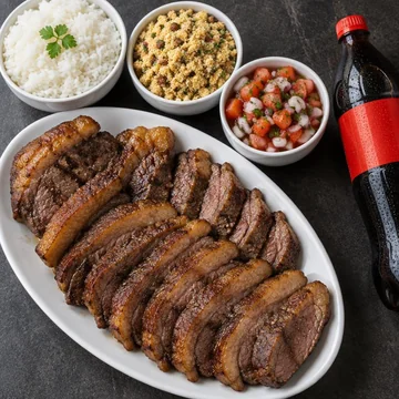 Picanha na Brasa 500g + Coca-Cola 1L
