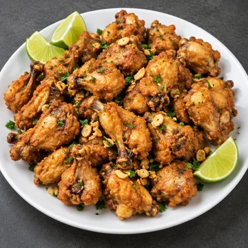 Porção de Frango a Passarinho