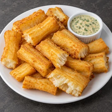Porção de Mandioca Frita